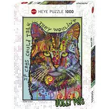 Casse-tête 1000 morceaux If Cats could Talk