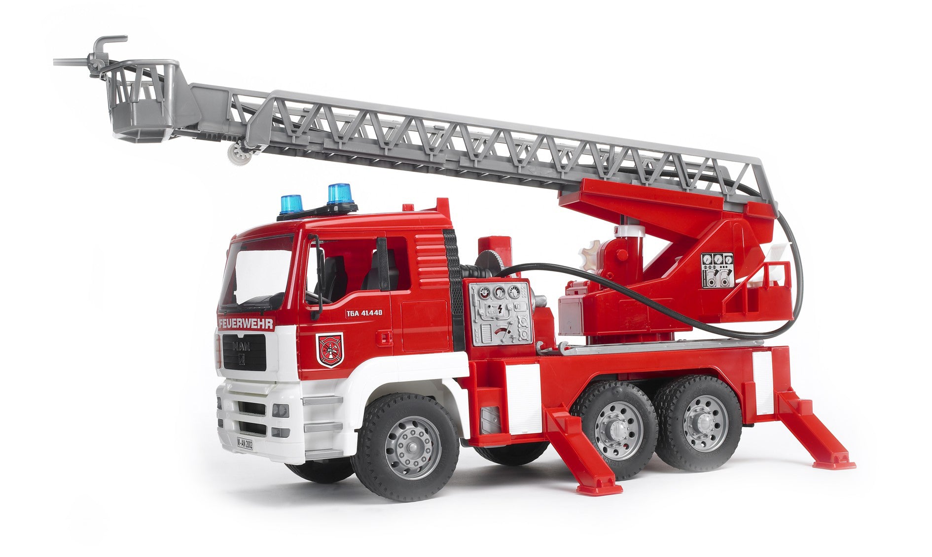 MAN TGA Fire engine with selwing ladder