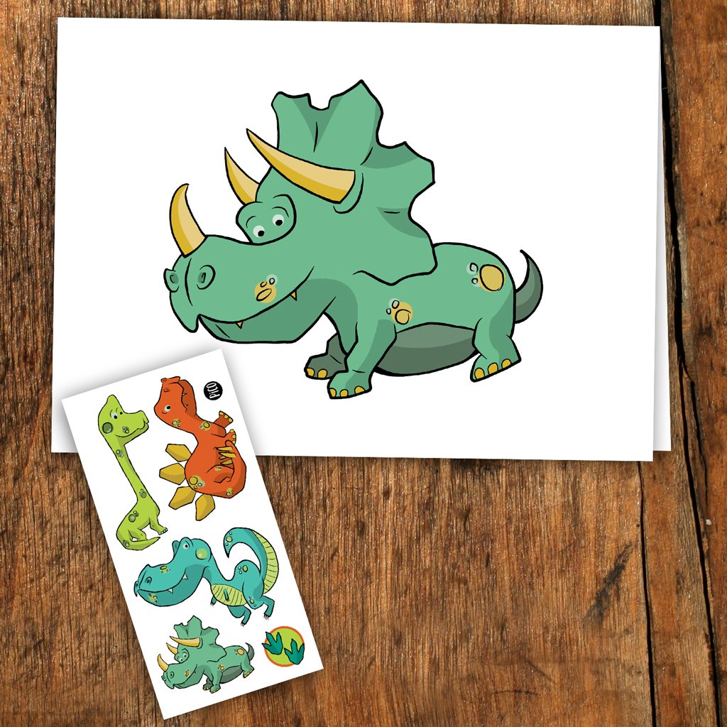 carte Les dinosaures