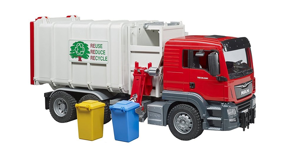 MAN TGS Side loading garbage truck