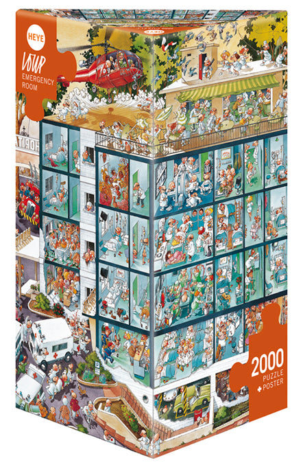 Casse-tête de 2000 pièces - Emergency Room Loup