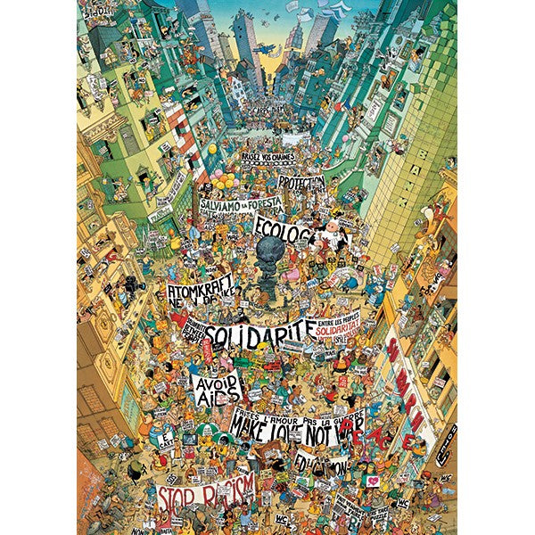 Casse-tête de 2000 pièces - Protest! Degano
