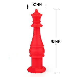 Mâchouille rouge pour crayon
