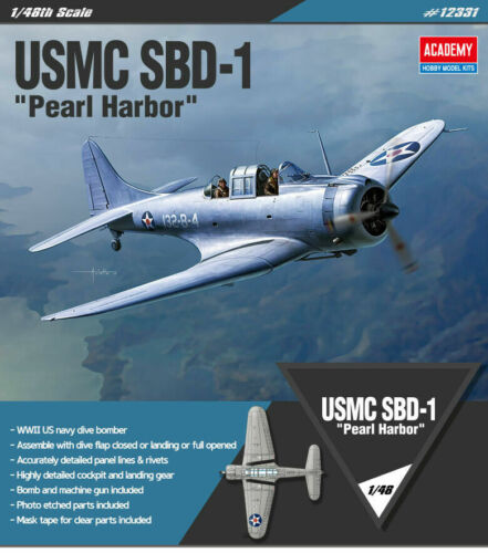 usmc sbd-1 ''pearl harbor'' 1/48
