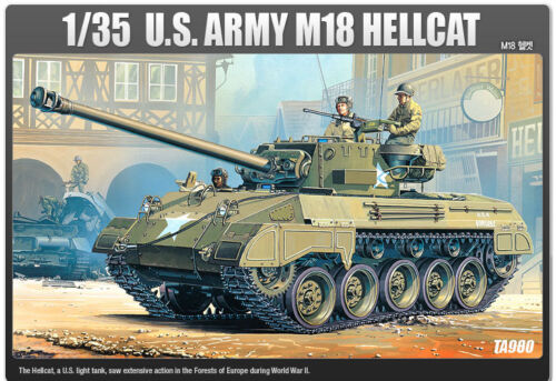 Modèle à coller us army m-18 hellcat 1/35