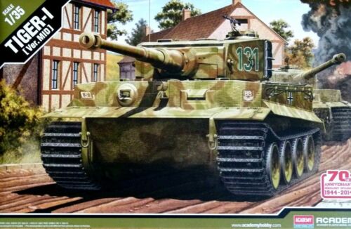 Modèle à coller tiger-1 mid.ver inv44" 1/35