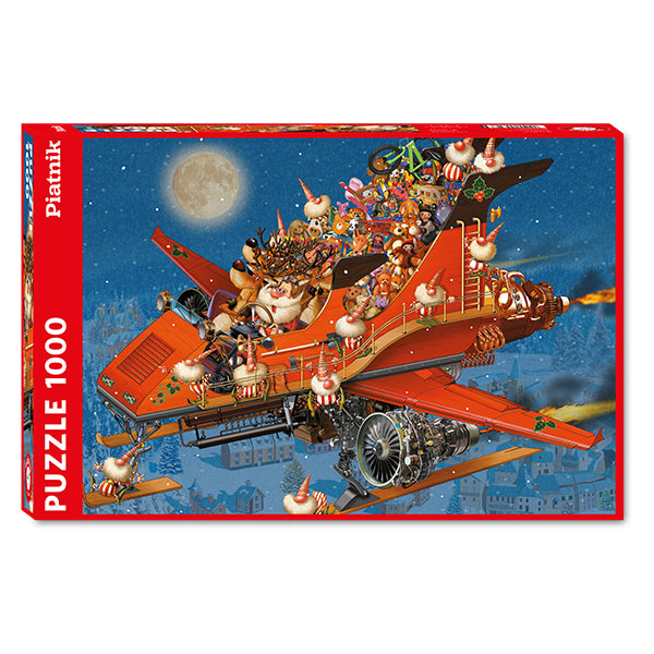 Avion de Noël, Casse-tête de 1000 pièces