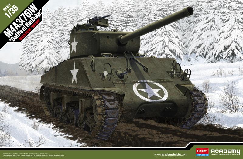 Modèle à coller Tank ''battle of the bulge' 1/35