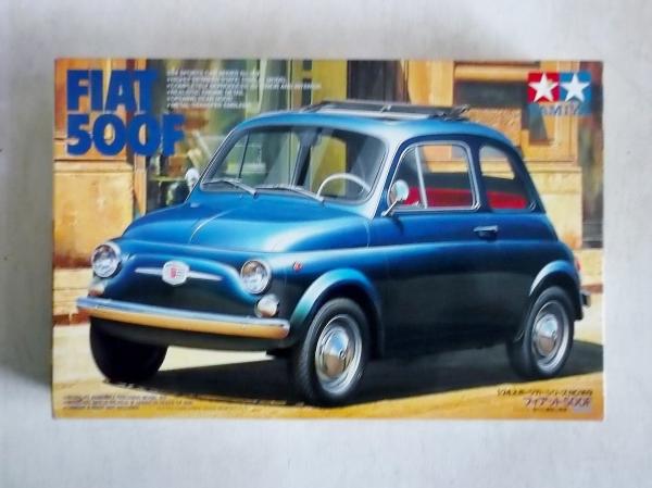 Modèle à coller fiat 500f, 1/24