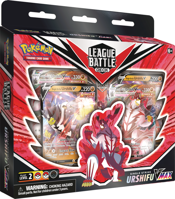Pokemon League Battle deck single/rapid strike