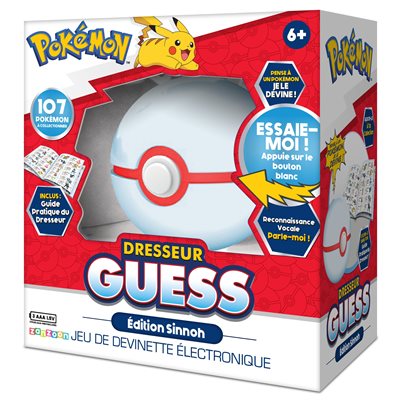 Pokémon dresseur Guess Édition Sinnoh (VF)
