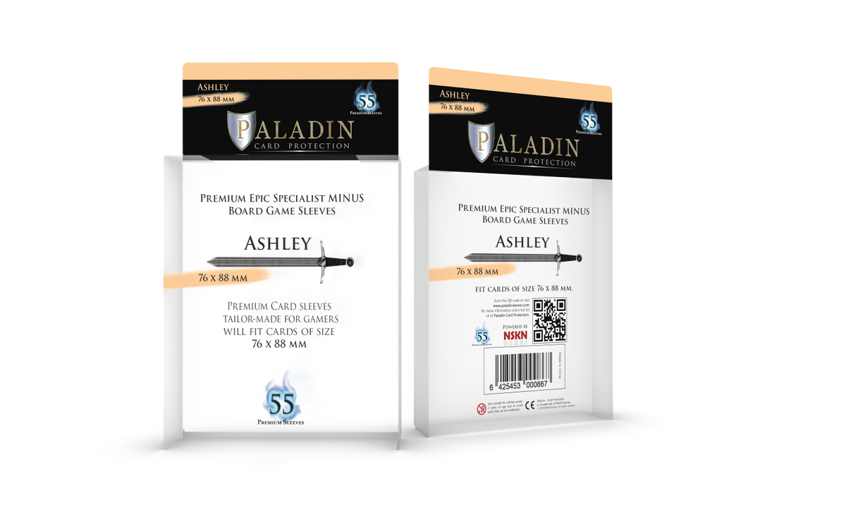 Protecteurs de carte Paladin premium 76mm x 88mm