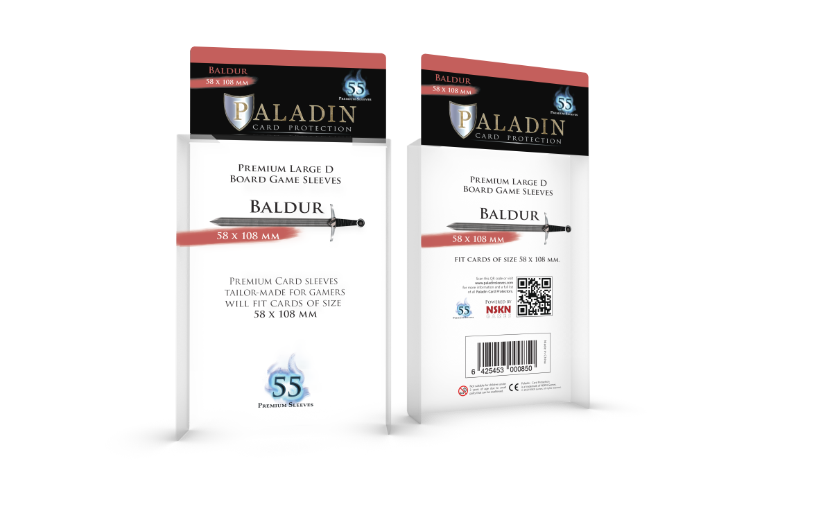 Paladin Sleeve - Baldur - 58x108