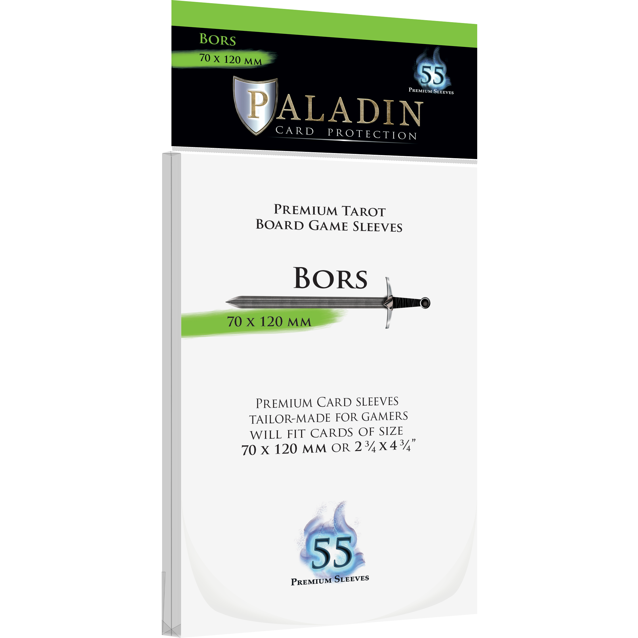 Paladin Sleeve - Bors - 70x120