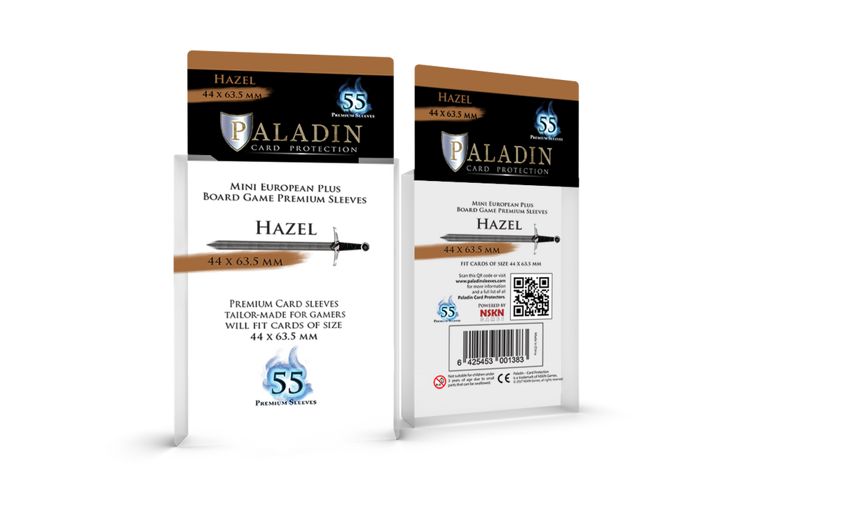 Protecteurs de carte Paladin premium 46mm x 65,5mm