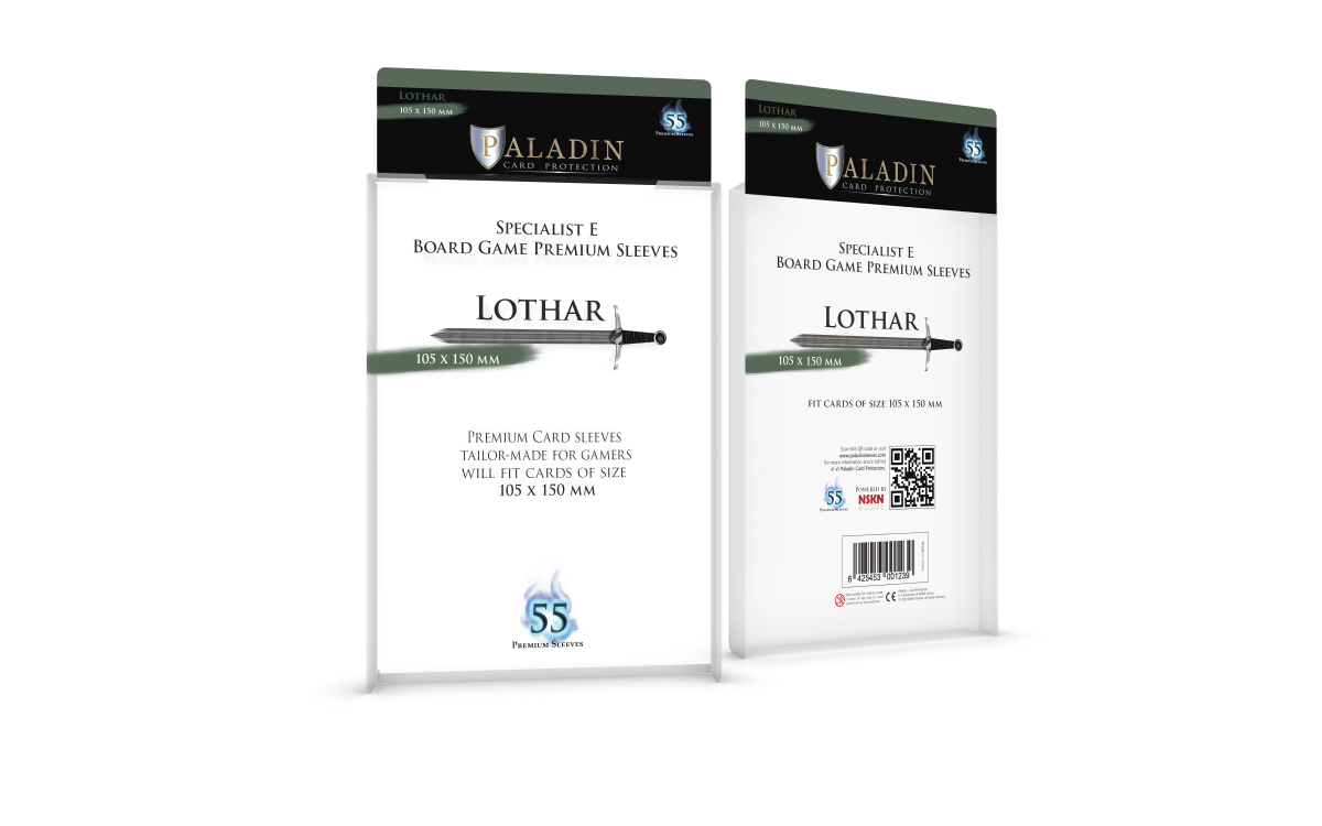 Paladin Sleeve - Lothar - 105x150