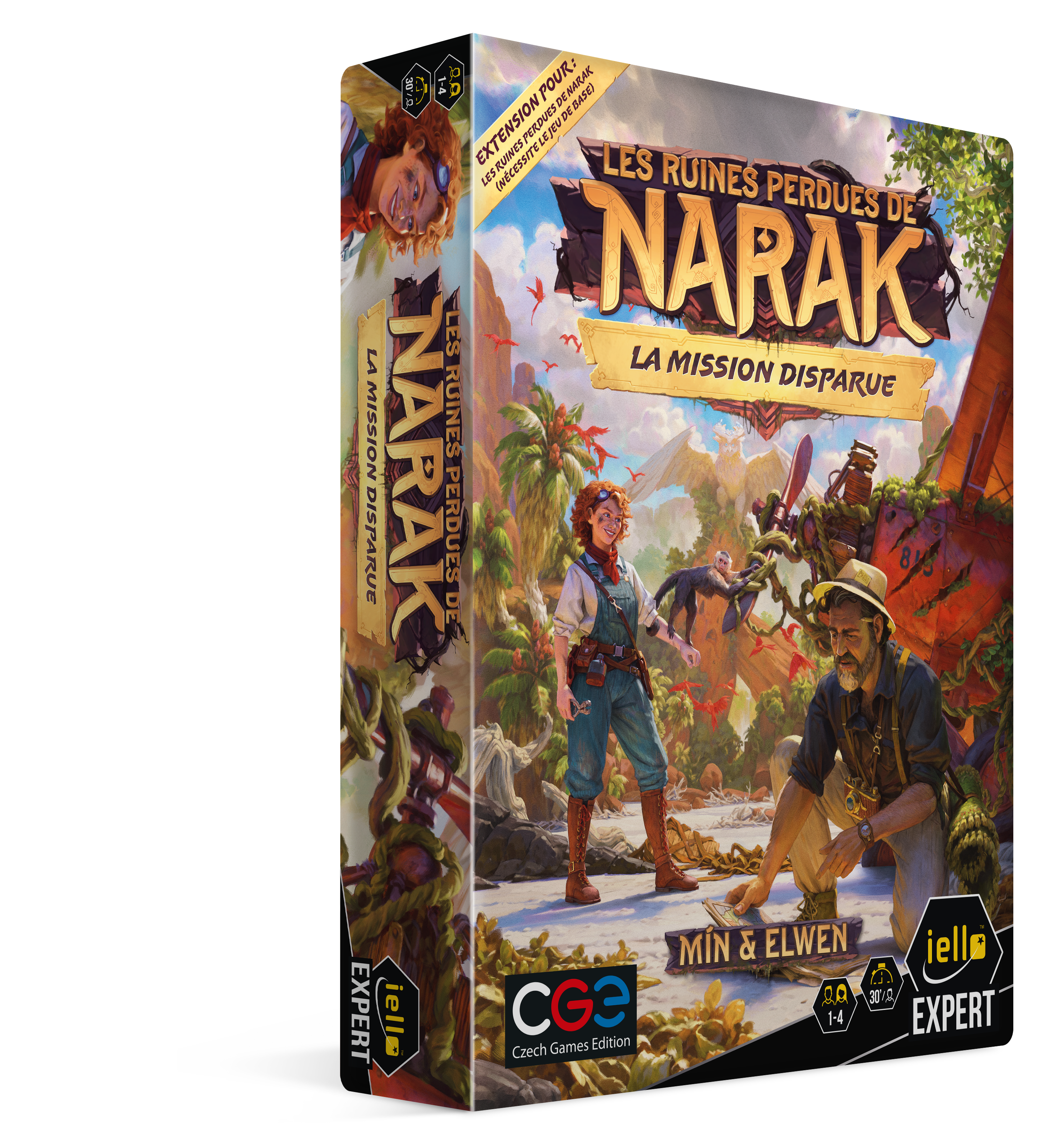Les ruines perdues de Narak Ext Mission disparue