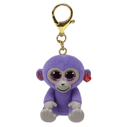 TY mini boos Grapes le singe mauve-clip