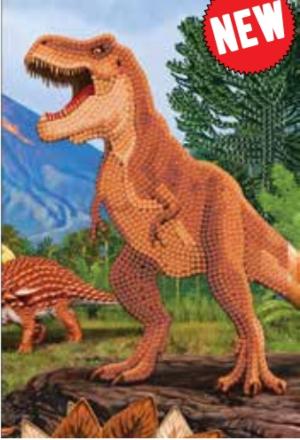 Peinture diamants Cahier T-Rex
