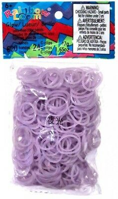 Rainbow loom - élastiques mauve électrique