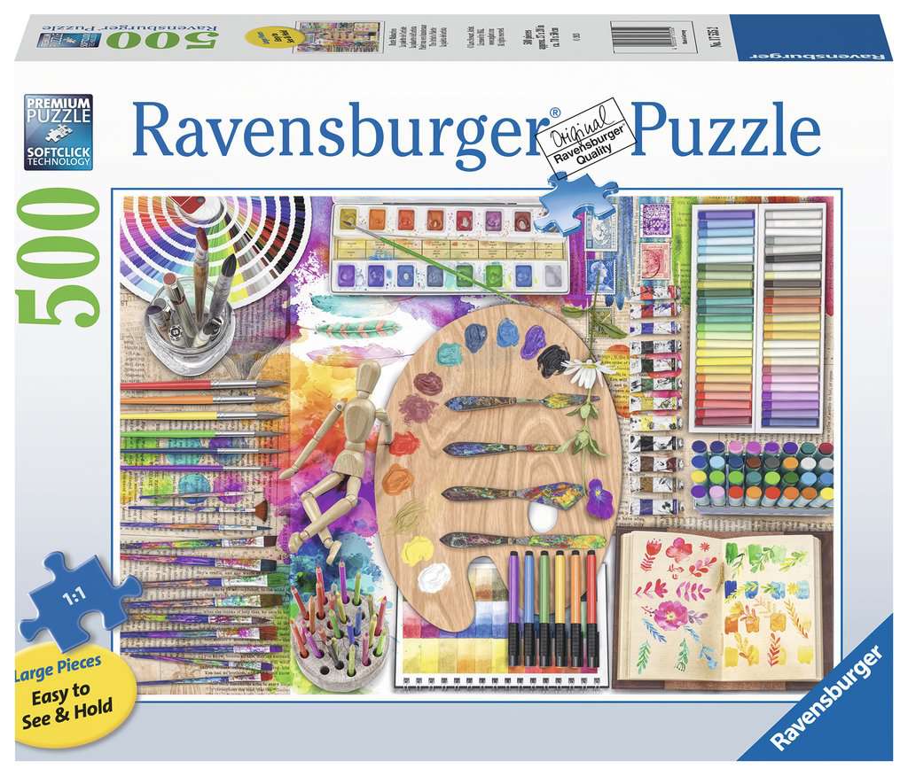 La palette de l’artiste 500 pièces