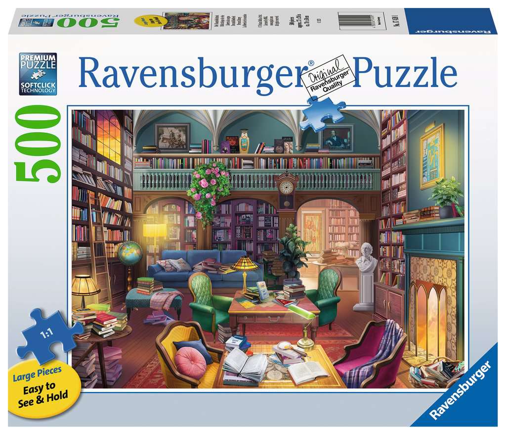Bibliothèque de rêve 500 pièces