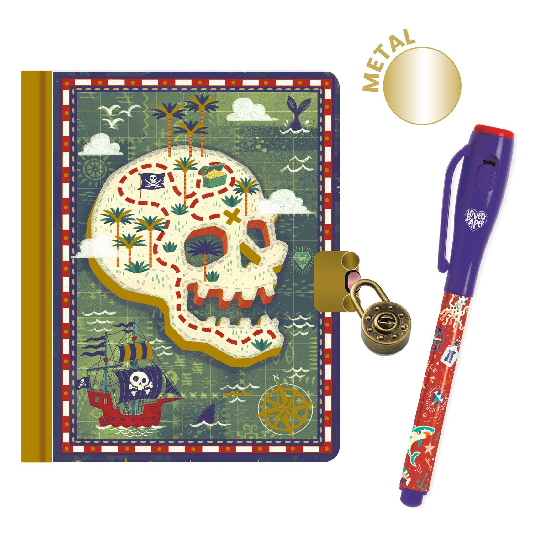 Little secret Notebook and magic marker / Steve