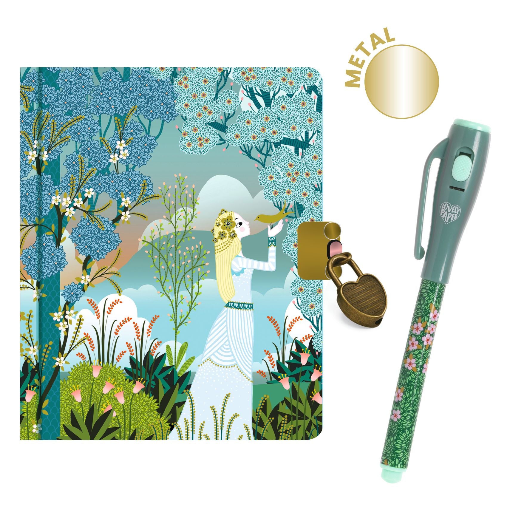 Little secret Notebook and magic marker / Charlotte
