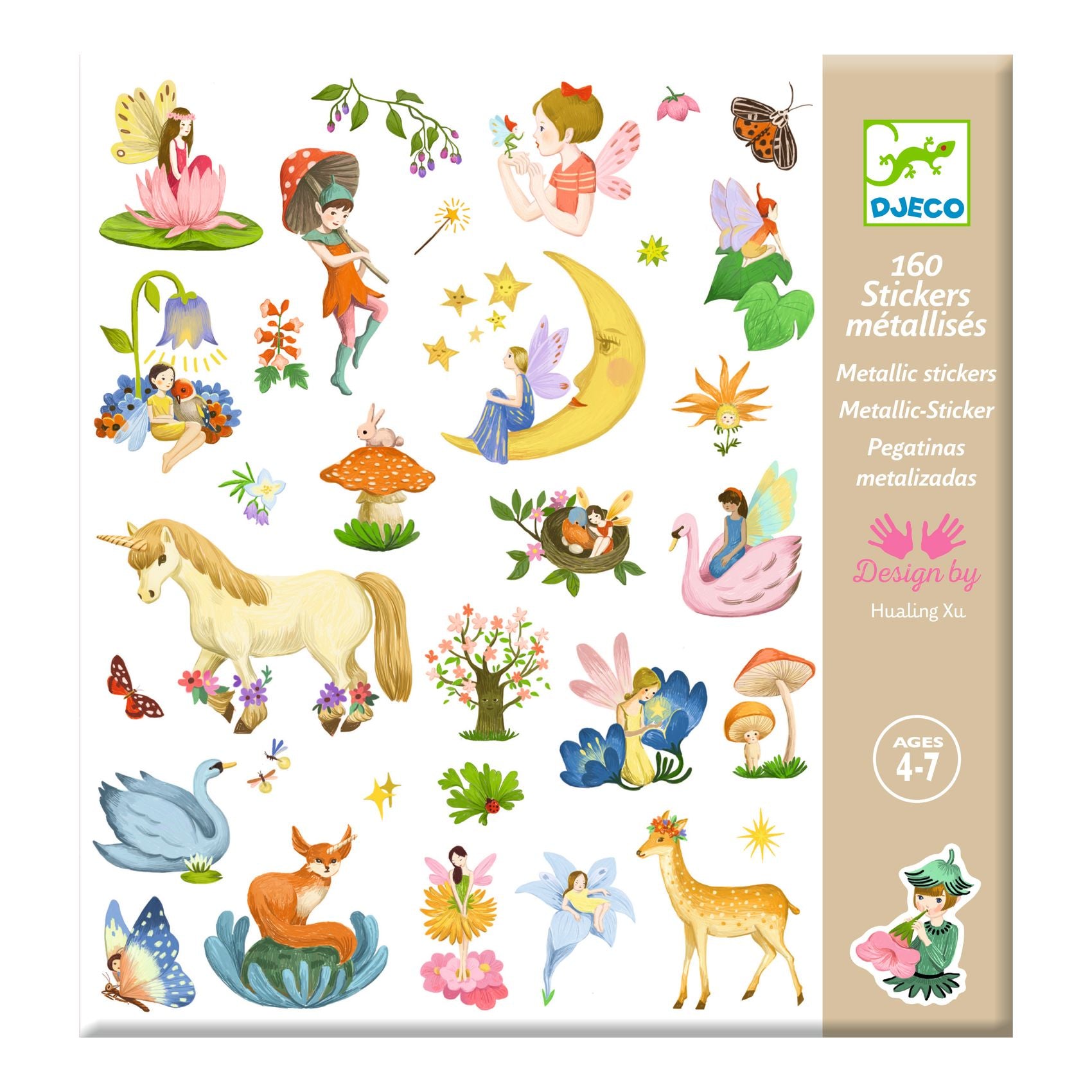Metallic Stickers / Fantasy #CO 10#