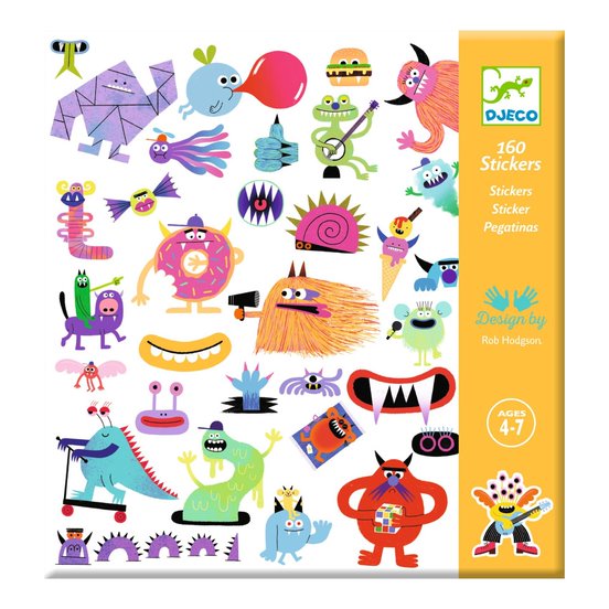 Stickers / Monsters #CO 10#