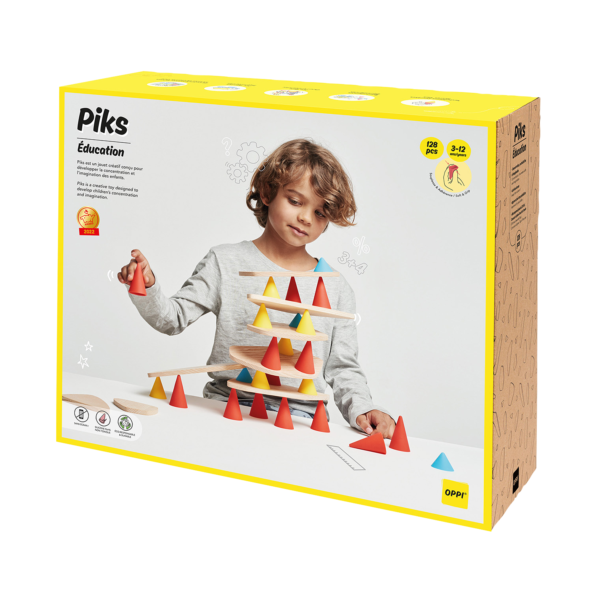 PIKS -Ensemble éducatifs 128 pcs