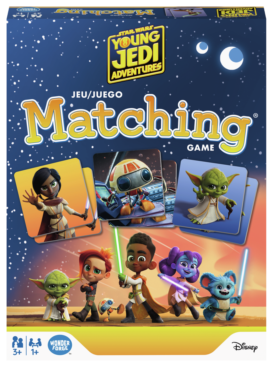 Jeu de mémoire jeune Jedi