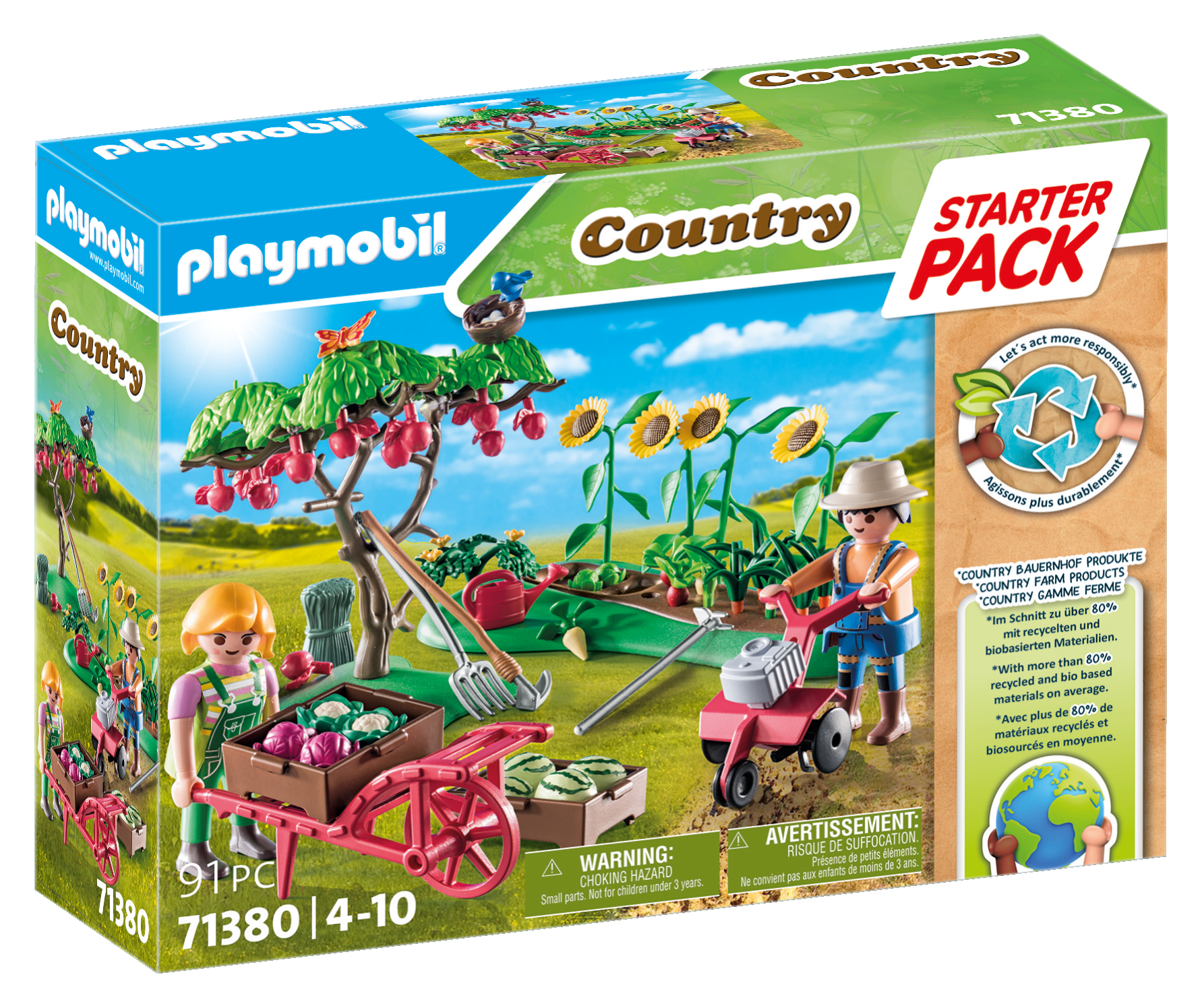 Jardiniers et potager