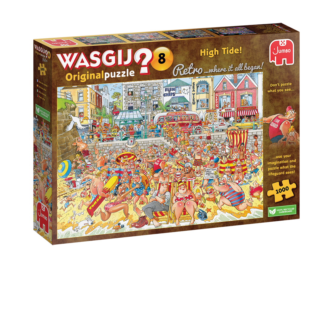 Wasgij Retro Original 8 Marée Haute , 1000 pièces