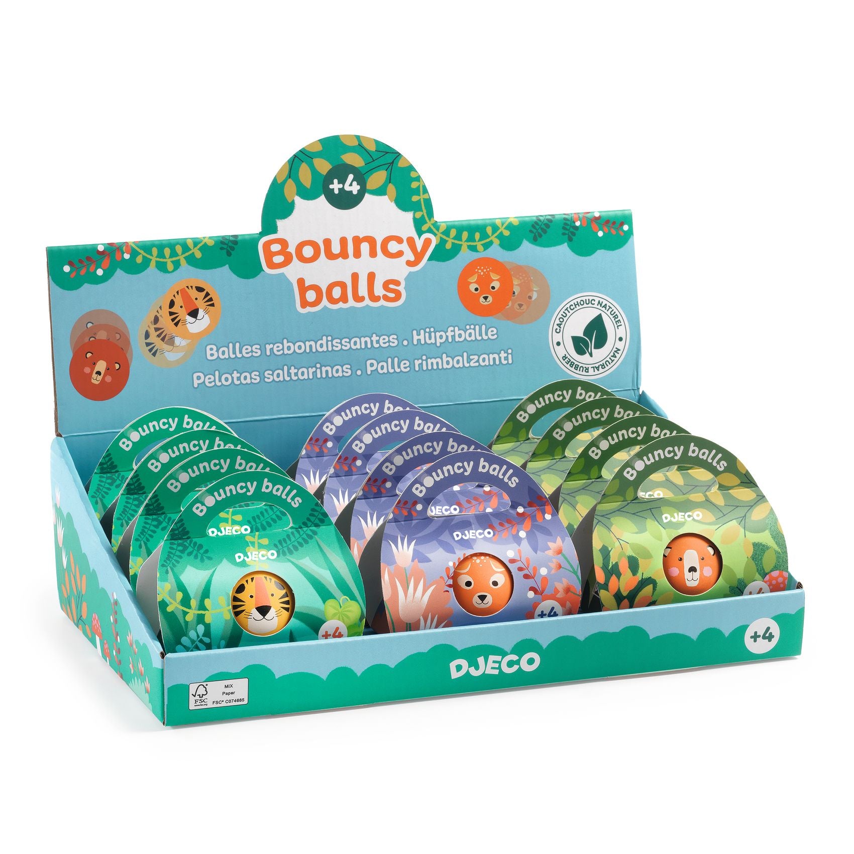 Assorted bouncing balls / Wild #CO 12#