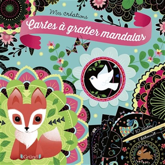 Mandalas Cartes à gratter