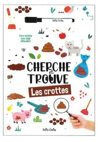 Cherche et trouve effaçable: Les crottes