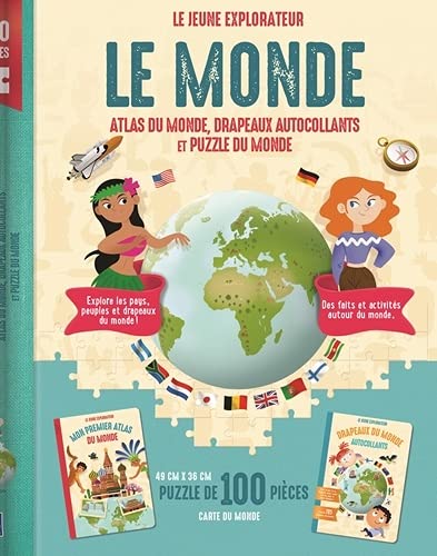 Le monde Coffret Le jeune explorateur