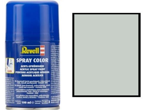 Peinture en spray Revell 100ml Gris clair satiné
