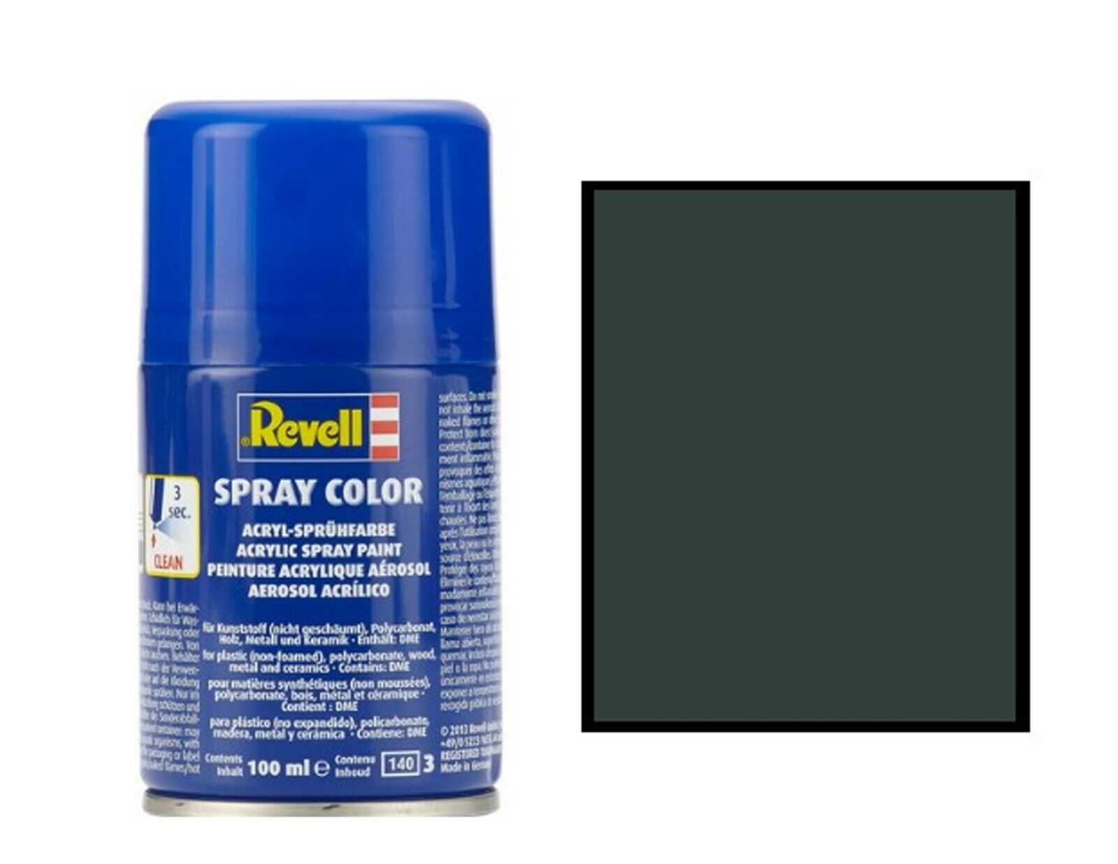 Peinture en spray Revell 100ml Gris anthracite mat