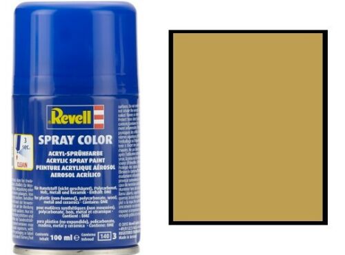 Peinture en spray Revell 100ml Jaune sable mat