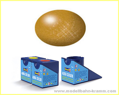 Pot de peinture Revell 18ml Laiton métallique