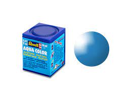 Pot de peinture Revell 18ml Bleu clair brillant