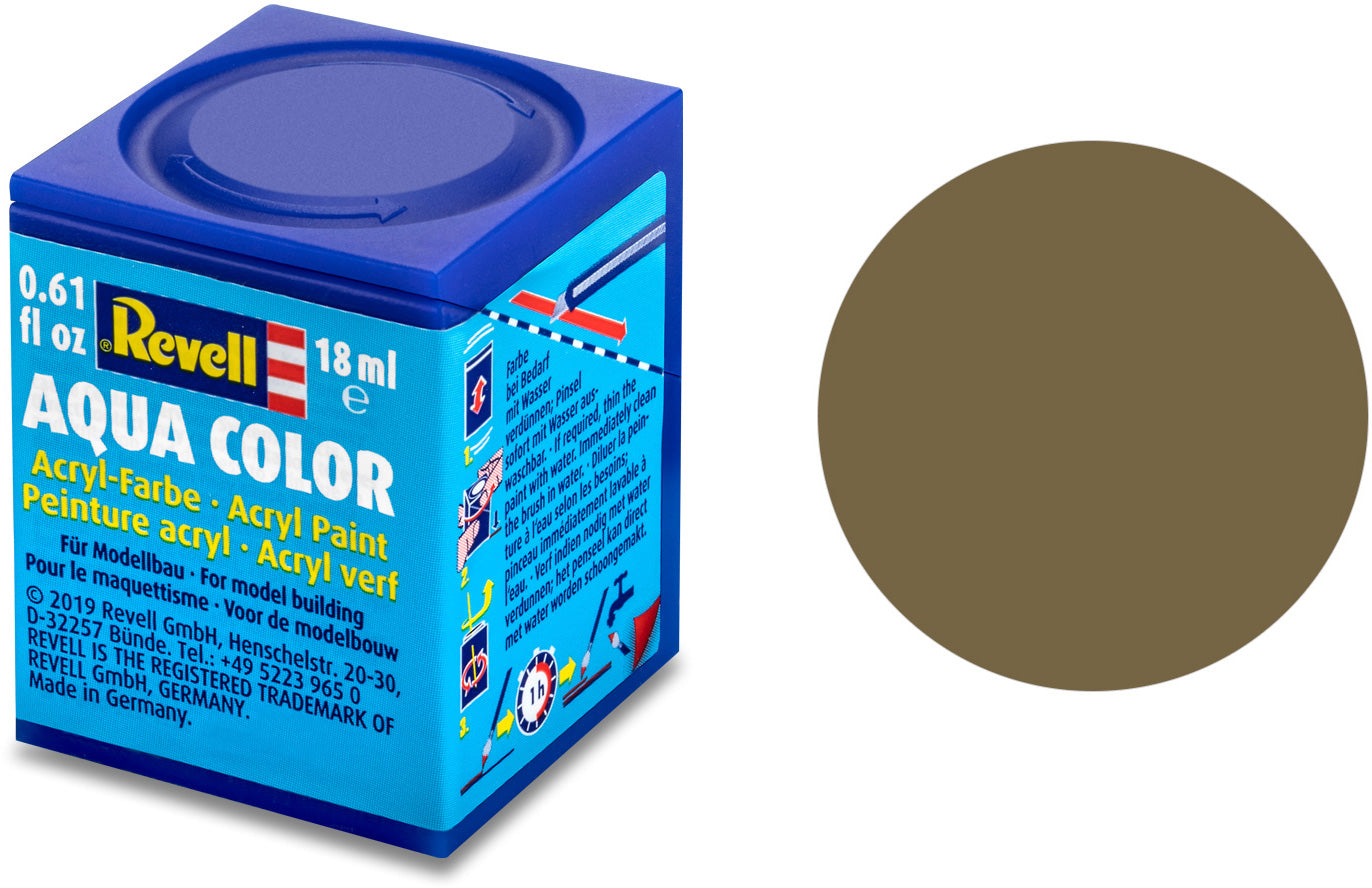Pot de peinture Revell 18ml Kaki mat