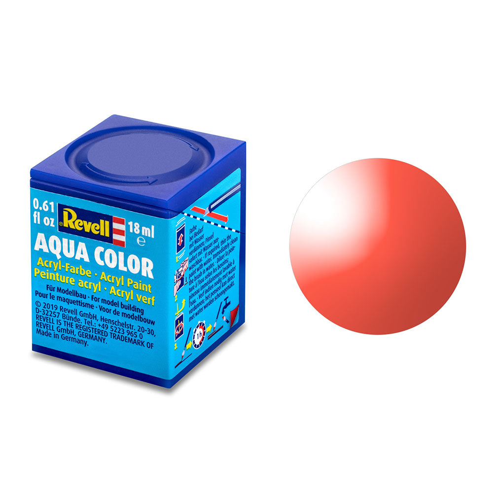 Pot de peinture Revell 18ml Rouge transparent
