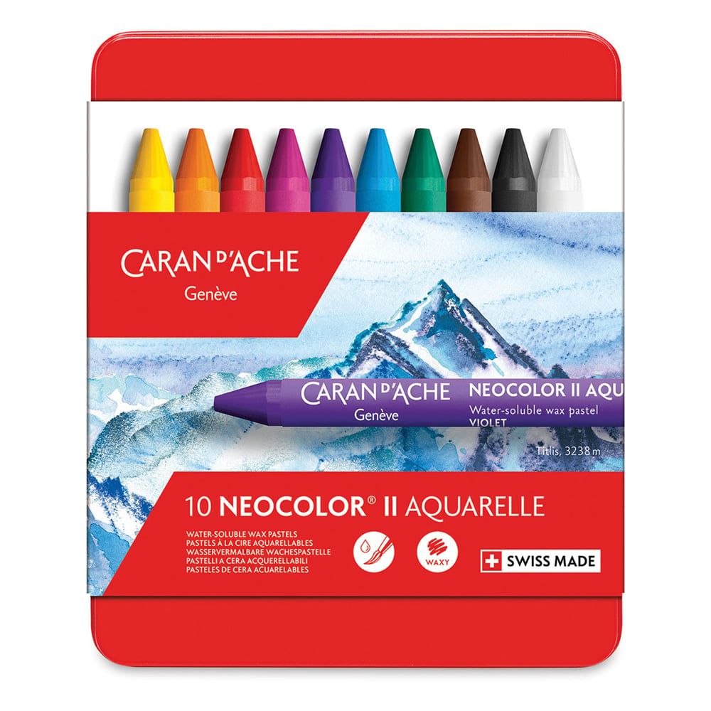Boîte de 10 crayons Neocolor II