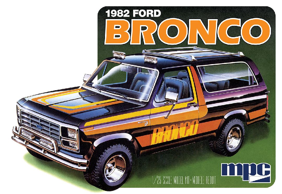 Modèle à coller 80 ford bronco 1/25