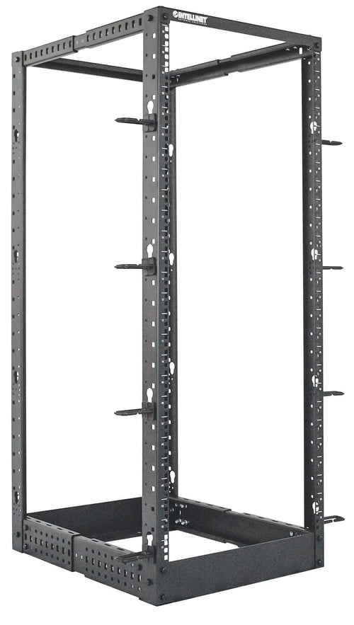 Open Frame Rack 19'' 4 Montanti 26U con profondit&agrave regolabile