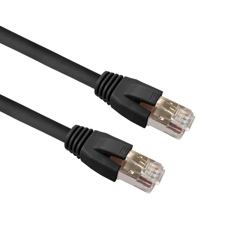 Cavo di rete Patch in rame Cat.8.1 SFTP LSZH 2m Nero