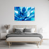 Quadro su tela, Fiore blu